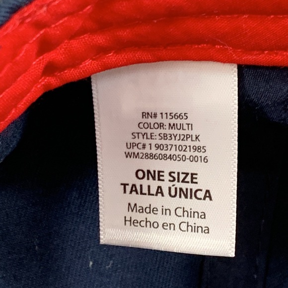 Stars & Stripes Snapback Hat Unisex OS Red White Blue Old Glory USA America Cap - Picture 13 of 14